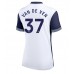 Tottenham Hotspur Micky van de Ven #37 Dámské Domácí Dres 2024-25 Krátkým Rukávem